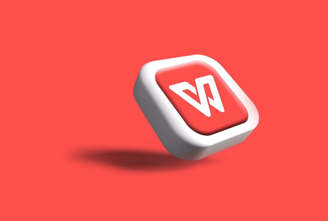 WPS icon in 3D. My 3D work may be seen in the section titled 3D Render.